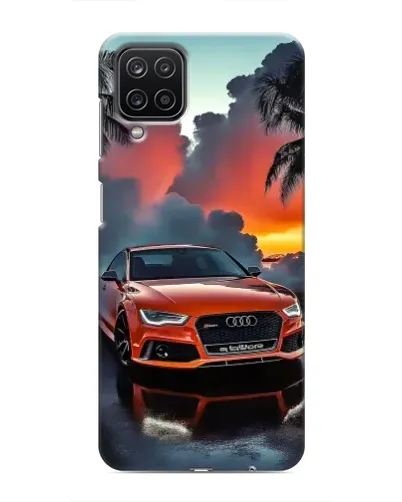 Чехол для Samsung Galaxy M12 с картинкой «Audi — закат» Чехол для Samsung Galaxy M12 с картинкой «Audi — закат»