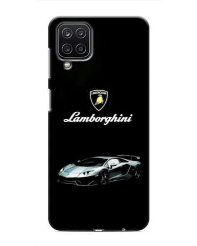Чехол для Samsung Galaxy M12 с картинкой «Логотип Lamborghini классика»