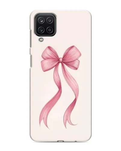 Чохол для Samsung Galaxy M12 з картинкою «Рожевий бант»