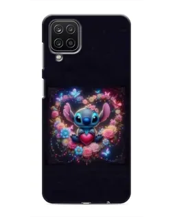 Чохол для Samsung Galaxy M12 з картинкою «Stitch у квітах» Чохол для Samsung Galaxy M12 з картинкою «Stitch у квітах»