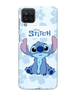 Чохол для Samsung Galaxy M12 з картинкою «Stitch серед квітів» Чохол для Samsung Galaxy M12 з картинкою «Stitch серед квітів»