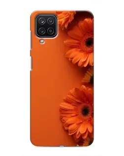 Чохол для Samsung Galaxy M12 з картинкою «Помаранчеві гербери»