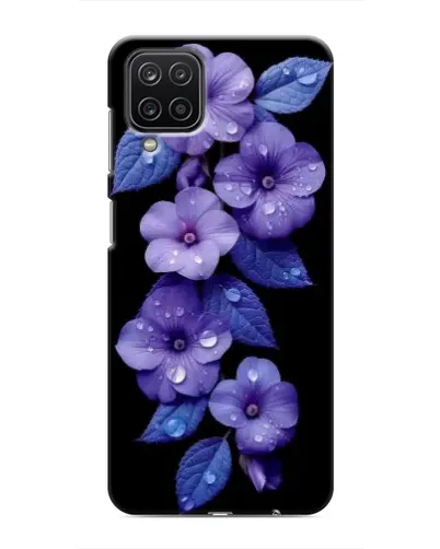 Чохол для Samsung Galaxy M12 з картинкою «Фіолетові квіти з росою» Чохол для Samsung Galaxy M12 з картинкою «Фіолетові квіти з росою»