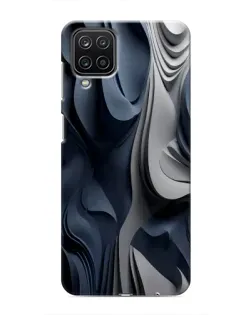 Чохол для Samsung Galaxy M12 з картинкою «Об'ємні сині складки» Чохол для Samsung Galaxy M12 з картинкою «Об'ємні сині складки»