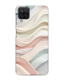 Чохол для Samsung Galaxy M12 з картинкою «Пастельні ніжні хвилі»