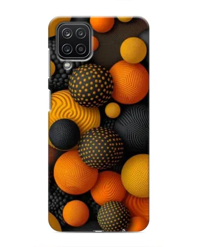 Чохол для Samsung Galaxy M12 з картинкою «Об'ємні помаранчеві сфери» Чохол для Samsung Galaxy M12 з картинкою «Об'ємні помаранчеві сфери»