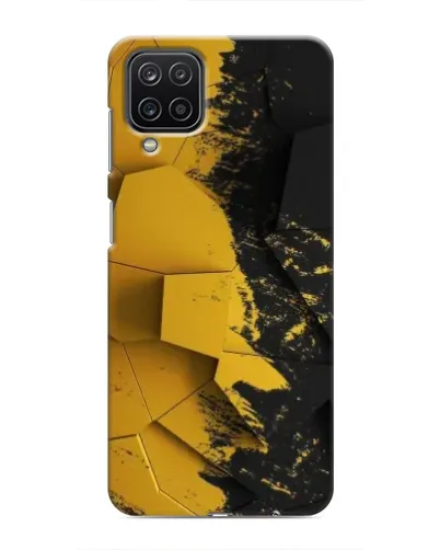 Чохол для Samsung Galaxy M12 з картинкою «Золоті уламки геометрії» Чохол для Samsung Galaxy M12 з картинкою «Золоті уламки геометрії»