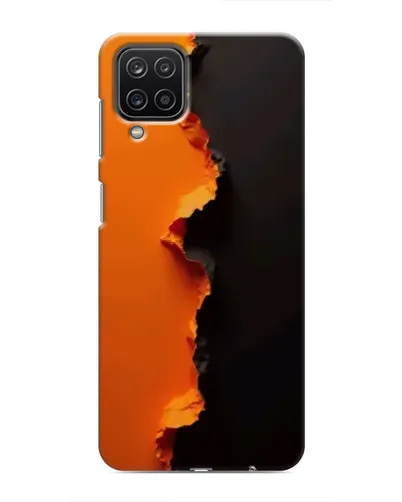 Чохол для Samsung Galaxy M12 з картинкою «Помаранчевий розлом» Чохол для Samsung Galaxy M12 з картинкою «Помаранчевий розлом»