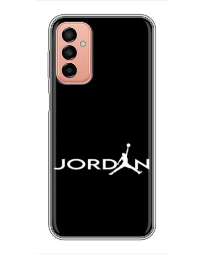 Чехол для Samsung Galaxy M13 с картинкой «Jordan White Logo» Чехол для Samsung Galaxy M13 с картинкой «Jordan White Logo»