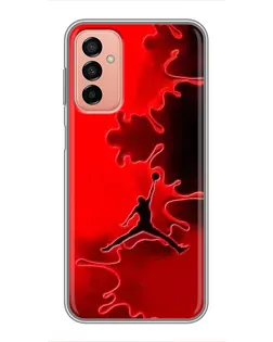 Чехол для Samsung Galaxy M13 с картинкой «Jordan Red Smoke» Чехол для Samsung Galaxy M13 с картинкой «Jordan Red Smoke»