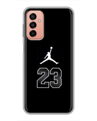 Чехол для Samsung Galaxy M13 с картинкой «Jordan Flight 23» Чехол для Samsung Galaxy M13 с картинкой «Jordan Flight 23»