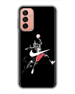 Чехол для Samsung Galaxy M13 с картинкой «Jordan Jumpman» Чехол для Samsung Galaxy M13 с картинкой «Jordan Jumpman»