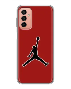 Чехол для Samsung Galaxy M13 с картинкой «Jordan Red Back» Чехол для Samsung Galaxy M13 с картинкой «Jordan Red Back»