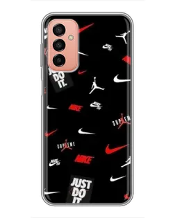 Чехол для Samsung Galaxy M13 с картинкой «Nike Mix Pattern» Чехол для Samsung Galaxy M13 с картинкой «Nike Mix Pattern»