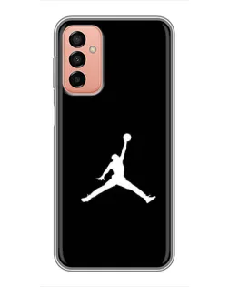 Чехол для Samsung Galaxy M13 с картинкой «Jordan Silhouette» Чехол для Samsung Galaxy M13 с картинкой «Jordan Silhouette»