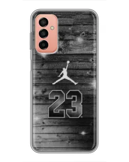 Чехол для Samsung Galaxy M13 с картинкой «Jordan Carbon 23» Чехол для Samsung Galaxy M13 с картинкой «Jordan Carbon 23»