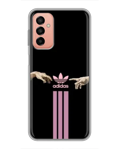 Чехол для Samsung Galaxy M13 с картинкой «Adidas Hands» Чехол для Samsung Galaxy M13 с картинкой «Adidas Hands»