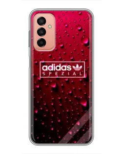 Чехол для Samsung Galaxy M13 с картинкой «Adidas Gold Marble»