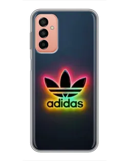 Чехол для Samsung Galaxy M13 с картинкой «Неоновый Adidas»