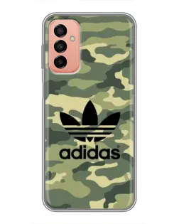 Чехол для Samsung Galaxy M13 с картинкой «Милитари стиль Adidas»