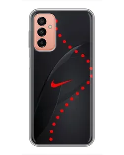 Чохол для Samsung Galaxy M13 з картинкою «Абстрактний дизайн Nike» Чохол для Samsung Galaxy M13 з картинкою «Абстрактний дизайн Nike»