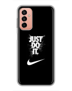 Чохол для Samsung Galaxy M13 з картинкою «Текстовий принт Nike» Чохол для Samsung Galaxy M13 з картинкою «Текстовий принт Nike»