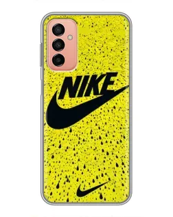 Чохол для Samsung Galaxy M13 з картинкою «Жовтий текстурний Nike» Чохол для Samsung Galaxy M13 з картинкою «Жовтий текстурний Nike»