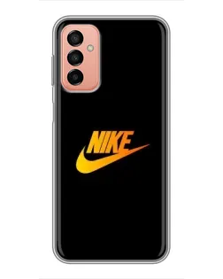 Чохол для Samsung Galaxy M13 з картинкою «Золотий логотип Nike» Чохол для Samsung Galaxy M13 з картинкою «Золотий логотип Nike»