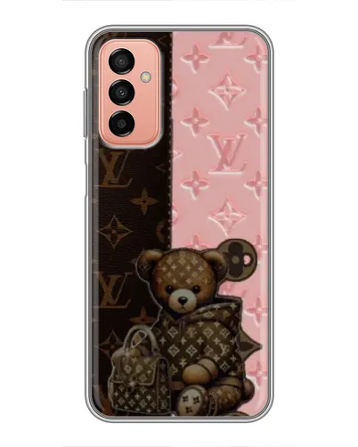 Чохол для Samsung Galaxy M13 з картинкою «Ведмедик у стилі LV» Чохол для Samsung Galaxy M13 з картинкою «Ведмедик у стилі LV»