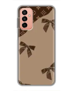 Чохол для Samsung Galaxy M13 з картинкою «LV — кавовий атлас» Чохол для Samsung Galaxy M13 з картинкою «LV — кавовий атлас»