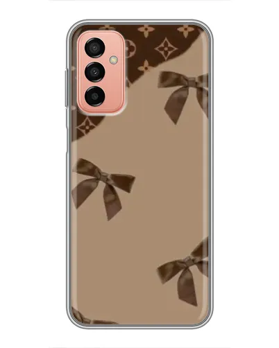 Чохол для Samsung Galaxy M13 з картинкою «LV — кавовий атлас» Чохол для Samsung Galaxy M13 з картинкою «LV — кавовий атлас»