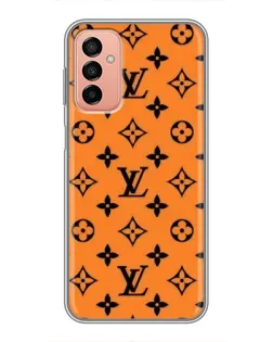 Чохол для Samsung Galaxy M13 з картинкою «Помаранчевий стиль LV» Чохол для Samsung Galaxy M13 з картинкою «Помаранчевий стиль LV»