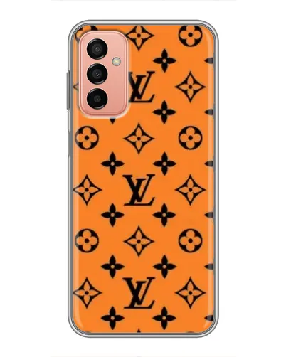 Чохол для Samsung Galaxy M13 з картинкою «Помаранчевий стиль LV» Чохол для Samsung Galaxy M13 з картинкою «Помаранчевий стиль LV»