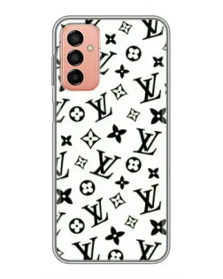 Чохол для Samsung Galaxy M13 з картинкою «Монохромний хаос LV» Чохол для Samsung Galaxy M13 з картинкою «Монохромний хаос LV»
