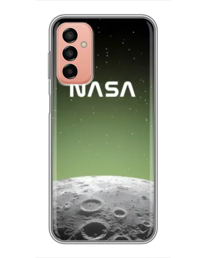 Чехол для Samsung Galaxy M13 с картинкой «NASA — лунный градиент» Чехол для Samsung Galaxy M13 с картинкой «NASA — лунный градиент»