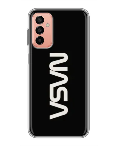 Чехол для Samsung Galaxy M13 с картинкой «NASA — вертикальный логотип» Чехол для Samsung Galaxy M13 с картинкой «NASA — вертикальный логотип»
