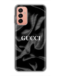 Чехол для Samsung Galaxy M13 с картинкой «Gucci — шелковые волны» Чехол для Samsung Galaxy M13 с картинкой «Gucci — шелковые волны»