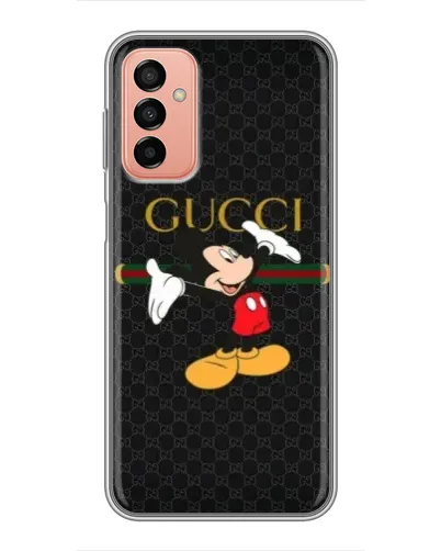 Чехол для Samsung Galaxy M13 с картинкой «Микки Маус Gucci»