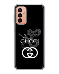 Чохол для Samsung Galaxy M13 з картинкою «Gucci — срібна змія» Чохол для Samsung Galaxy M13 з картинкою «Gucci — срібна змія»