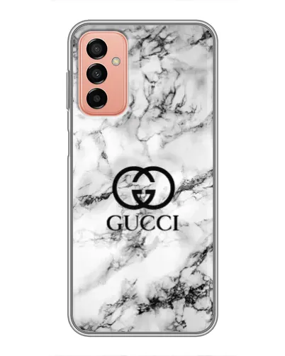 Чехол для Samsung Galaxy M13 с картинкой «Gucci — мраморный шик»