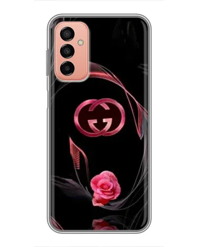 Чехол для Samsung Galaxy M13 с картинкой «Gucci — неоновая роза»