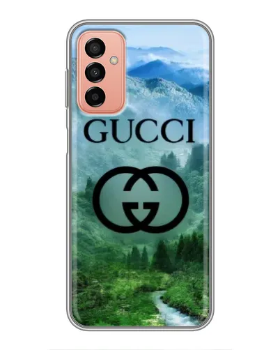 Чехол для Samsung Galaxy M13 с картинкой «Gucci — горный пейзаж»