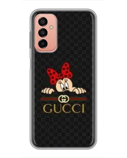 Чохол для Samsung Galaxy M13 з картинкою «Мінні Маус Gucci — чорний» Чохол для Samsung Galaxy M13 з картинкою «Мінні Маус Gucci — чорний»
