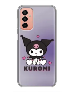 Чехол для Samsung Galaxy M13 с картинкой «Kuromi — фиолетовый арт»