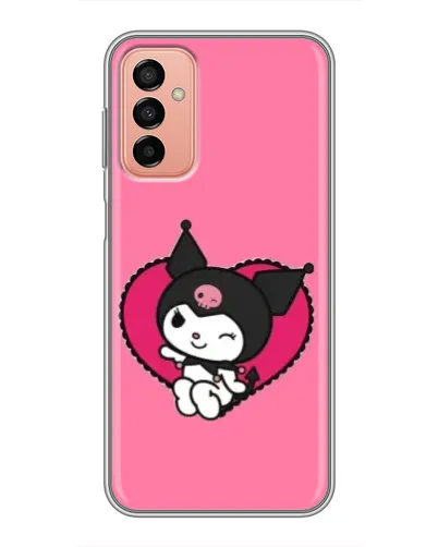 Чехол для Samsung Galaxy M13 с картинкой «Kuromi — любовь в сердце»