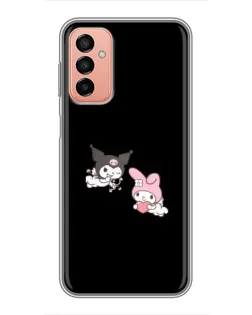 Чехол для Samsung Galaxy M13 с картинкой «My Melody и Kuromi»