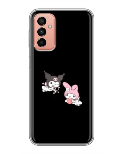 Чехол для Samsung Galaxy M13 с картинкой «My Melody и Kuromi»