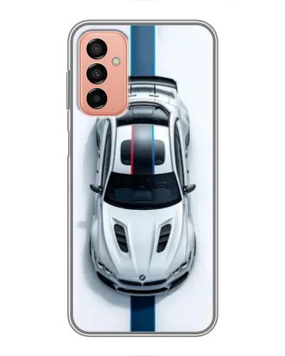 Чехол для Samsung Galaxy M13 с картинкой «Вид сверху — BMW M»