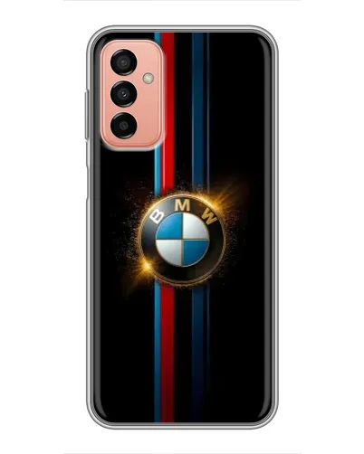 Чехол для Samsung Galaxy M13 с картинкой «BMW M-Power неон»