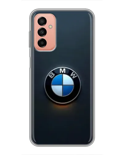 Чехол для Samsung Galaxy M13 с картинкой «Логотип BMW — минимализм»